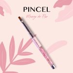 PINCEL MANGO DE FLOR ROSA 4